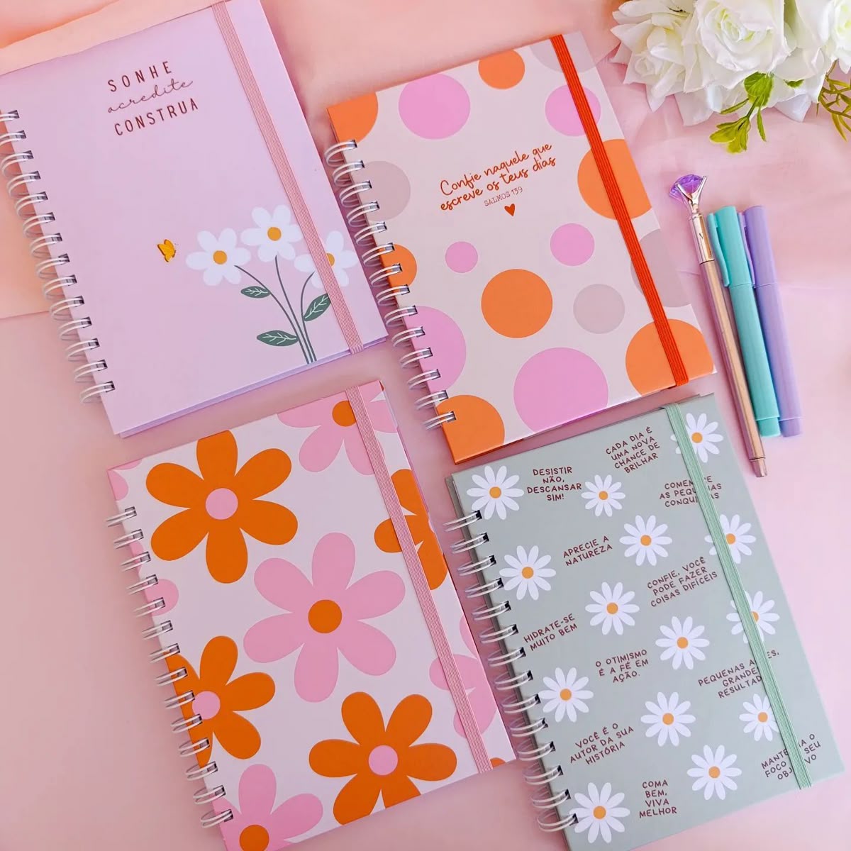 Pack 4 en 1 Agendas Imprimibles  + 8 Bonos de Regalo